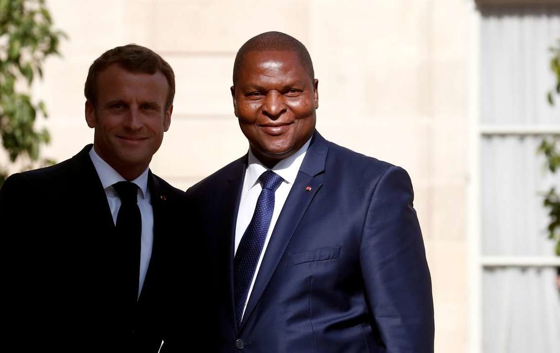 Le président Touadéra répond aux remarques de Macron