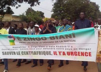 Le Front Uni « E Zingo Biani » critique les propos du Commissaire à la Paix et à la Sécurité de l&rsquo;UA