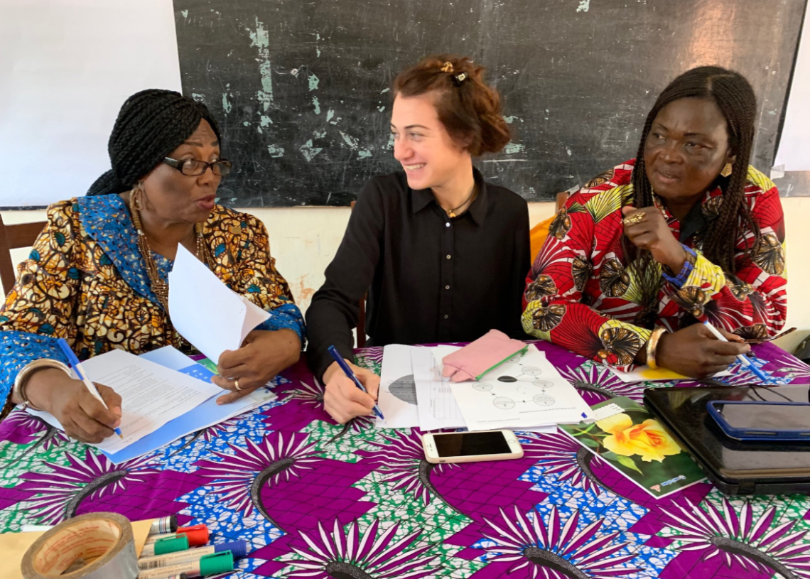 La réunion du mouvement des survivantes de Centrafrique (MOSUCA) tenue