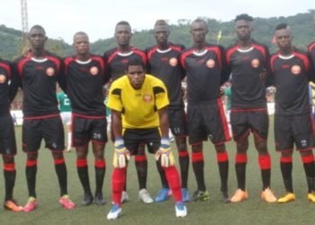 Tempete Mocaf de Bangui, premier du championnat aller de la première division