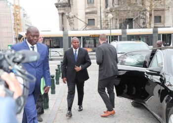 RCA : Visite de Faustin-Archange Touadéra en Belgique