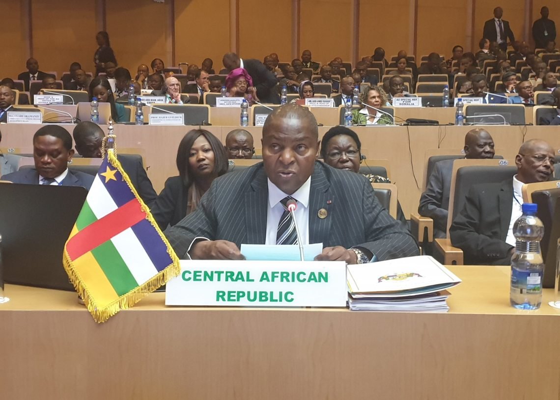 Le Président Touadéra au 33ème sommet de l’Union africaine