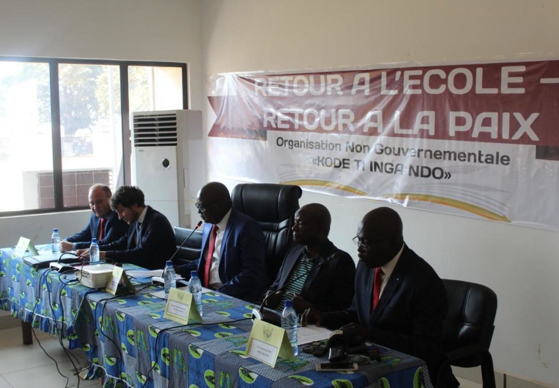 La table ronde du gouvernement de la RCA sur l’éducation