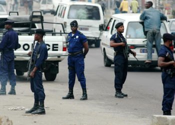RDC : criminels présentés à la police