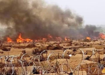 Incendie à Kaga Bandoro en RCA