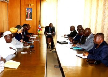 Rencontre du Premier Ministre avec le Maire de Birao