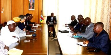 Rencontre du Premier Ministre avec le Maire de Birao