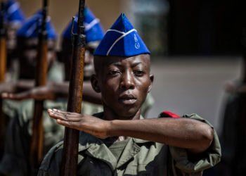 RCA : 500 nouveaux gardiens de paix présentés au drapeau