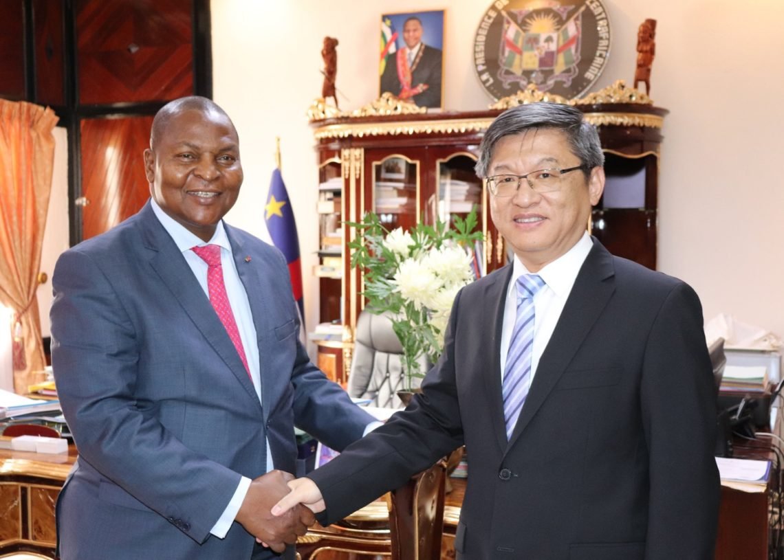 Touadéra accorde une audience à l&rsquo;Ambassadeur de Chine