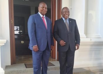 Le Président Touadéra en visite officielle en Afrique du Sud