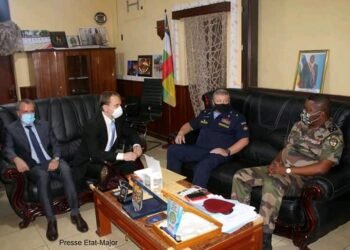 UN NOUVEAU BUREAU DU MINISTERE DE LA DEFENSE RUSSE EN CENTRAFRIQUE