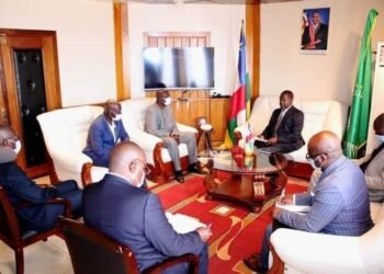 Le Premier Ministre, Chef du Gouvernement a reçu une délégation de la Fédération Centrafricaine de Football