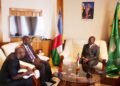 Ambassadeur d&rsquo;Afrique du Sud en République centrafricaine est reçu par le premier ministre