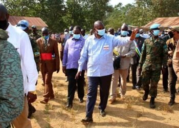 DISCOURS DE CHEF DE L’ETAT A L’OCCASION DE LA VISITE OFFICIELLE DE SUIVI DES PROJETS ET DE LANCEMENT DE NOUVEAUX PROJETS A MOBAYE