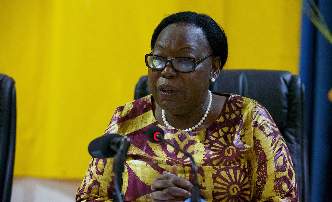 Marie Noelle Koyara se dit optimiste quant au retour de la paix en Centrafrique