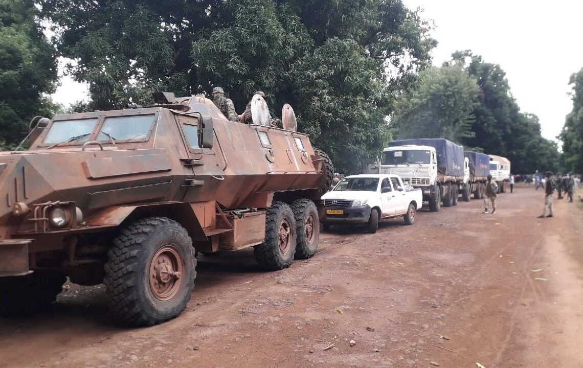 Les FACA soutenues par leurs alliés poursuivent les opérations de pacification de la Centrafrique