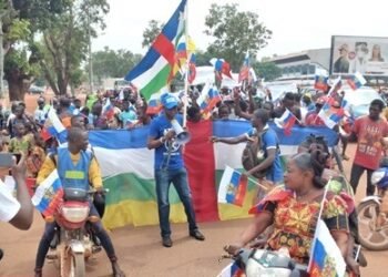 Une marche pacifique des centrafricains pour remercier la Russie