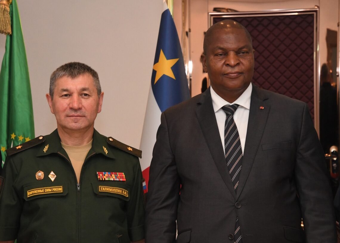 Le renforcement de la coopération militaire RCA-RUSSIE