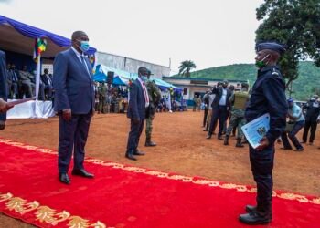 La sortie officielle de 652 élèves policier a eu lieu à Bangui