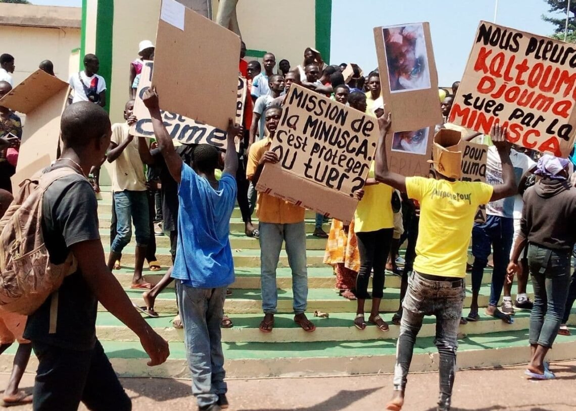 300 personnes manifestent à Bangui réclamant la justice pour Kaltouma Djouma