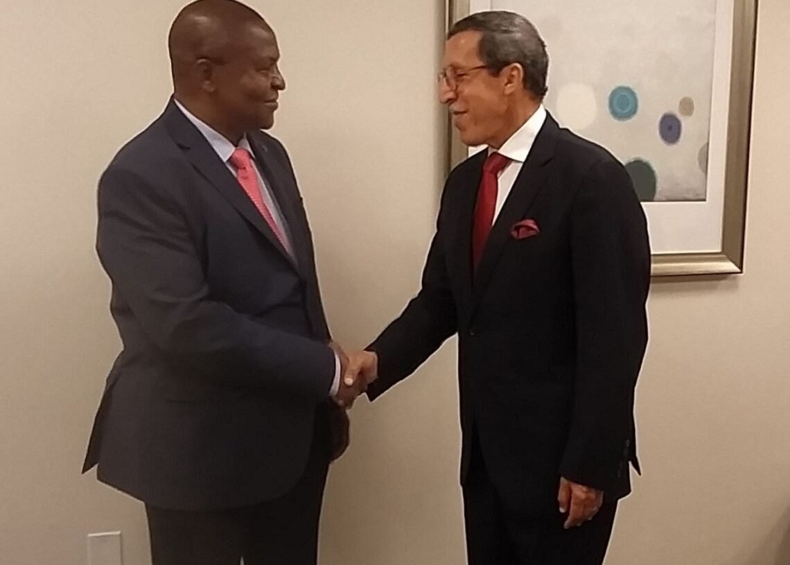 Le Président de la République a reçu en audience l&rsquo;ambassadeur Omar Hilale