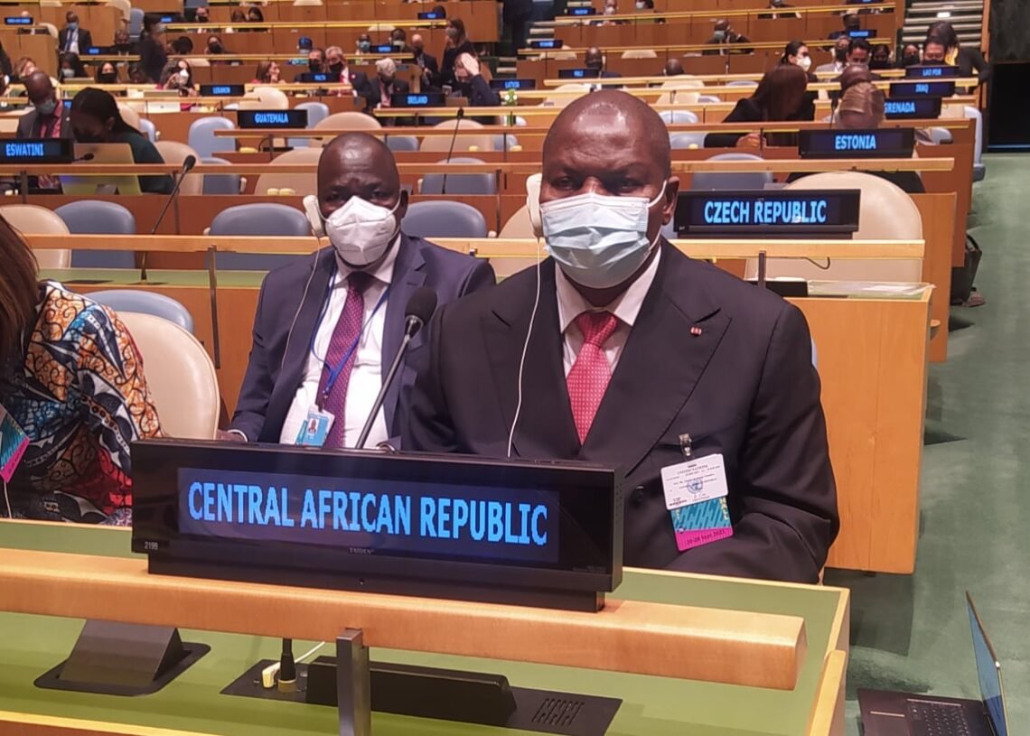 Discours du Président de la RCA sur 76ème à la session ordinaire de l’Assemblée générale des Nations Unies