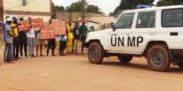 Les manifestations contre la MINUSCA se poursuivent à Bangui