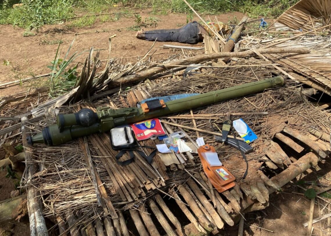 A Moyenne-Sido, les FACA détruisent des armes trouvées chez les rebelles de la CPC
