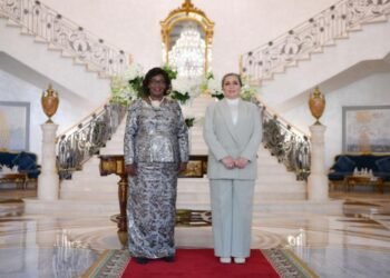 La rencontre de l’épouse du président égyptien et de la première dame de la République centrafricaine