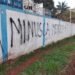 Bangui: sur les murs des quatre bases de la Minusca, «  MINUSCA MEURTRIER »