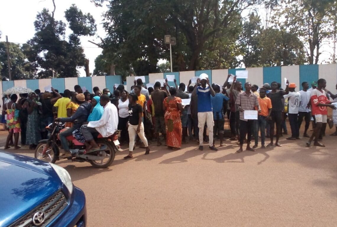 Bangui: Manifestation sous le titre « Non à la Minusca, Non au coup d&rsquo;État en gestation »