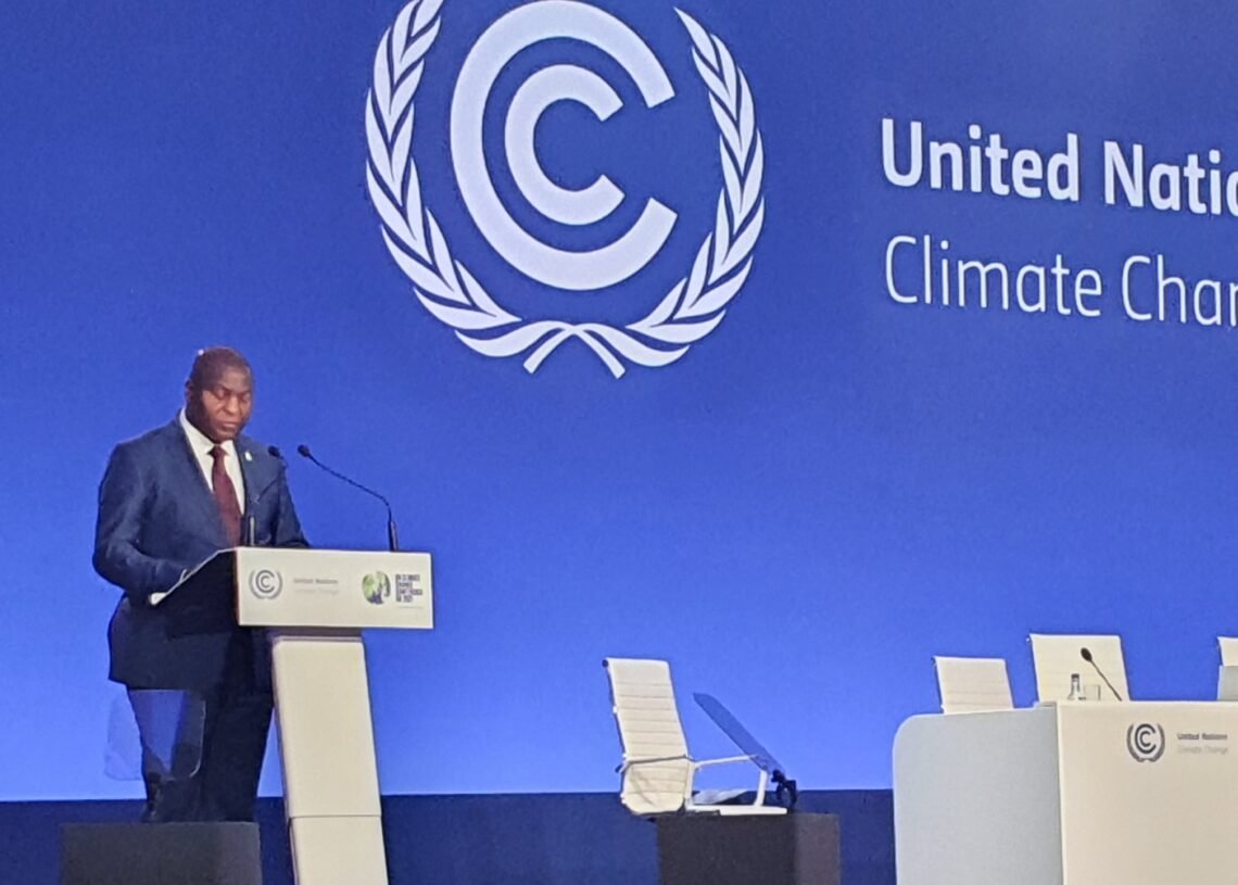 Faustin Archange Touadera prend part à la COP-26