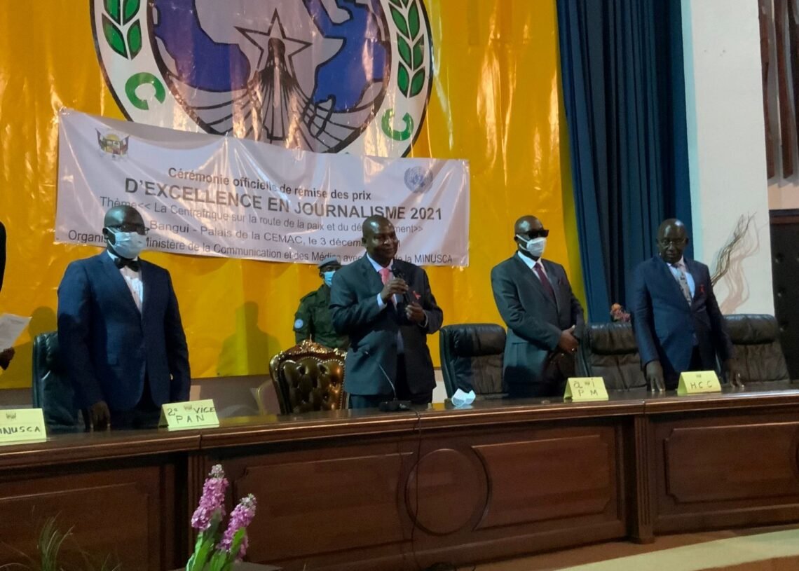 La première édition du Prix d’Excellence en Journalisme en RCA