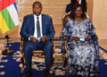 Présentation traditionnelle des vœux de Nouvel An des corps constitues de l’Etat au couple Présidentiel Faustin et Brigitte Touadéra