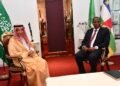Le Président TOUADERA a eu une rencontre avec une délégation saoudienne