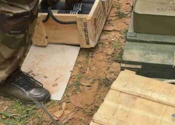 Les Forces armées centrafricaines saisissent un lot d&rsquo;armes destiné à la MINUSCA