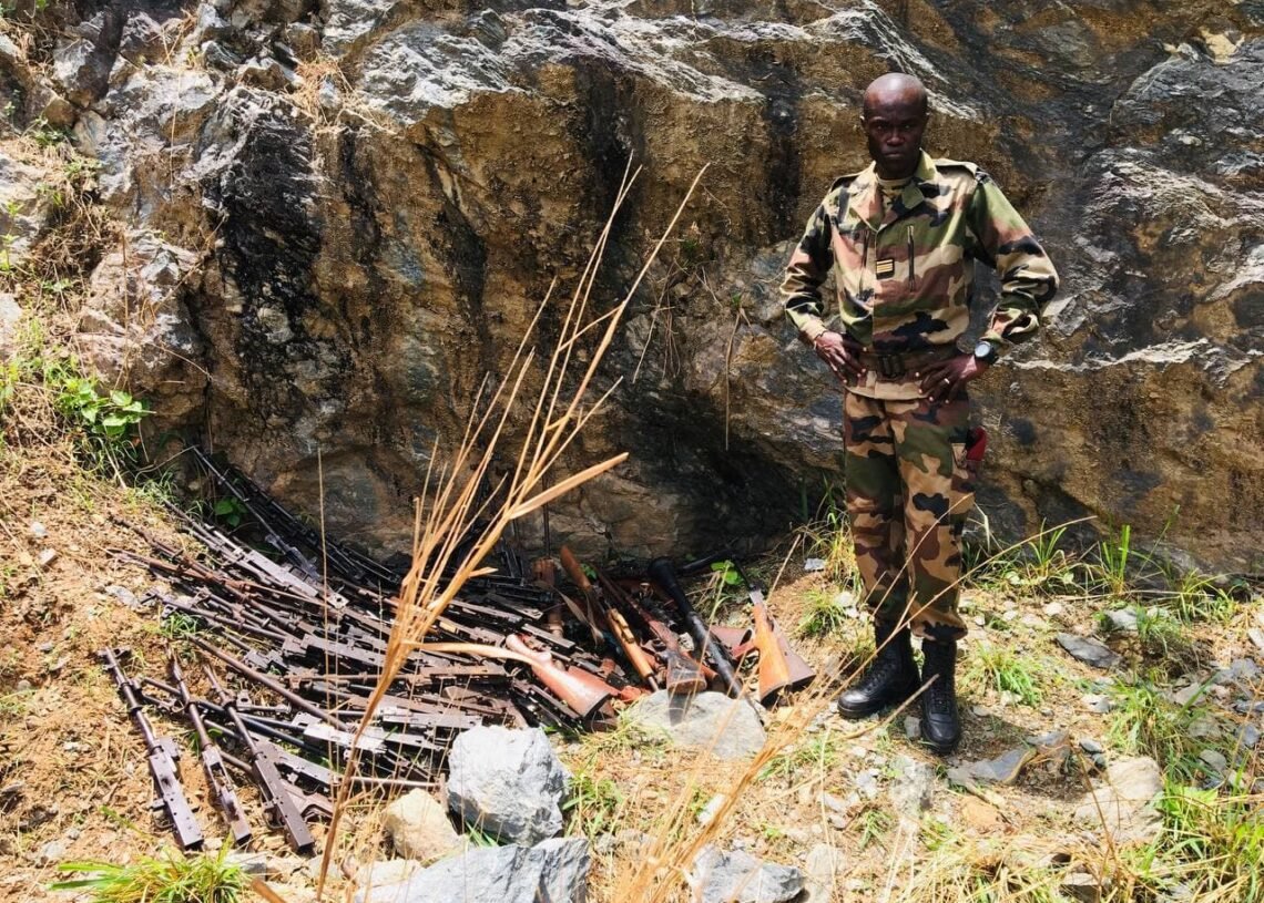 RCA: les opérations de destruction des armes se poursuit dans le pays