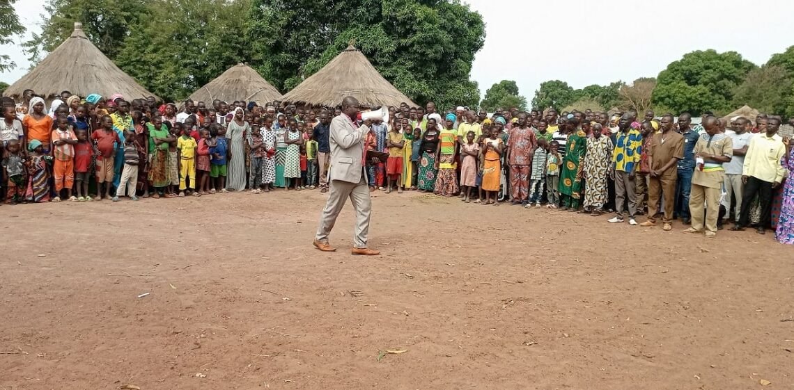 Un grand rassemblement en soutien aux alliés russes a eu lieu à Moyenne Sido