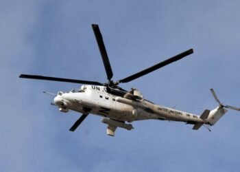 Centrafrique: les habitants de Kabo ont surveillé le vol d&rsquo;un hélicoptère de l&rsquo;ONU