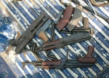 Opération de sécurité dans les arrondissement de Bangui: Confiscation d&rsquo;armes et arrestation d&rsquo;un groupe sans papiers