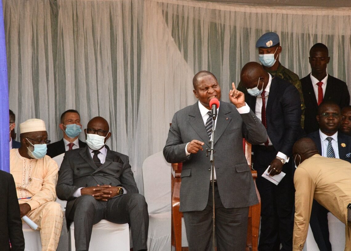 Discours du Président Touadera à l’occasion du lancement de la vaccination contre la poliomyélite couplée à la supplémentation en vitamine A, le déparasitage à l’albendazole et la vaccination contre le Covid-19