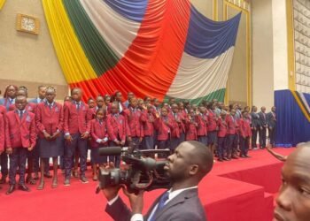 Prestation de serment de 140 parlementaires juniors pour l’ONU