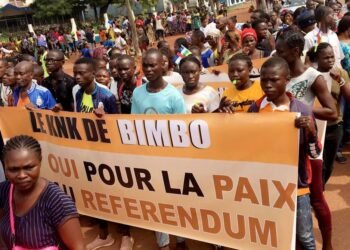 Rassemblement à Bangui en faveur du changement constitutionnel