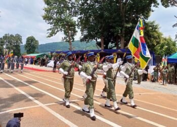 Un grand défilé militaire s’est déroulée au Camp Kassaï