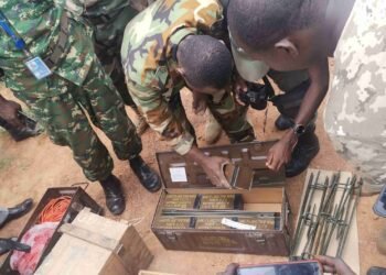 Kaga-Bandoro: le contingent pakistanais de la MINUSCA reçoit un autre lot d&rsquo;armes