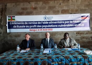 La République centrafricaine vient de recevoir une aide alimentaire de la Russie