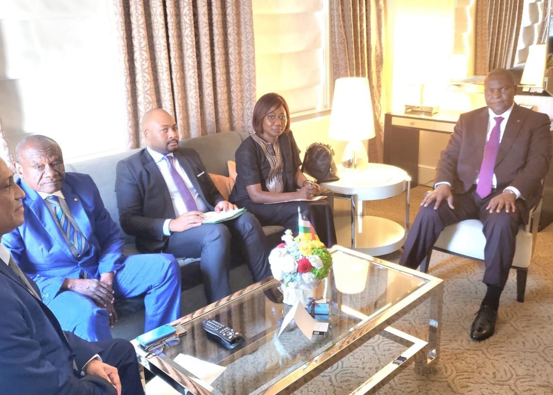 Président de la République Centrafricaine est aux Etats-Unis