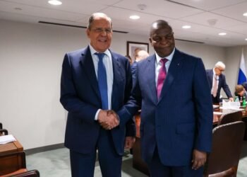 La rencontre entre le Ministre des Affaires Étrangères de la Russie et le Président de la RCA