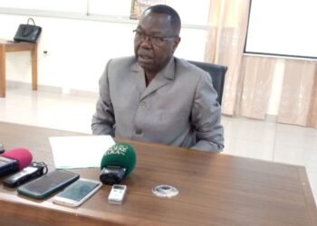 Albert Mokpem Yaloké, Ministre porte-parole de la Présidence de la République a conféré  sur l&rsquo;actualité de la république