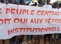 Les citoyens centrafricains exigent un amendement constitutionnel en présence du président Touadera